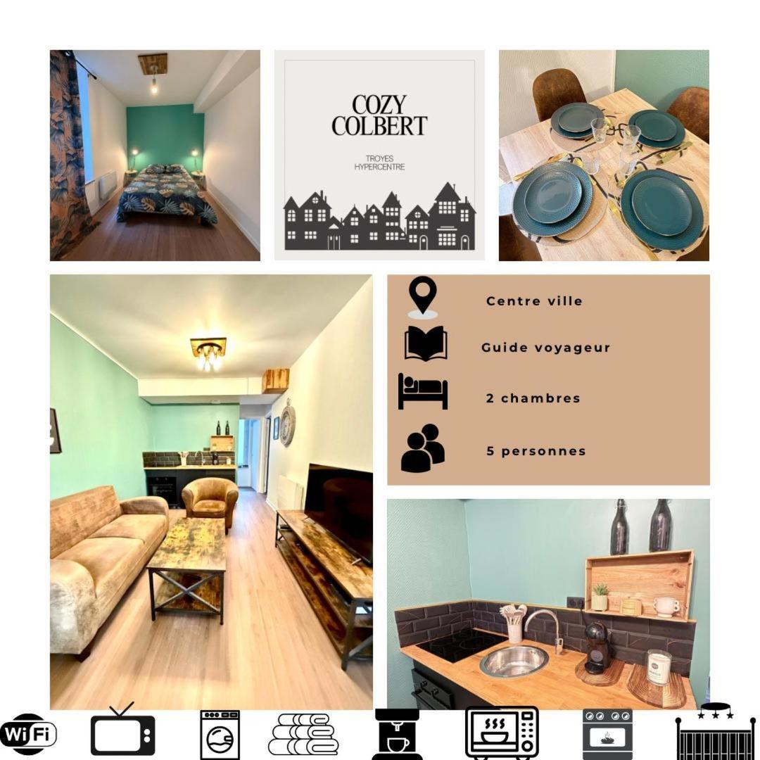 Hyper Centre Le Cozy Colbert Apartment Troyes Exterior photo